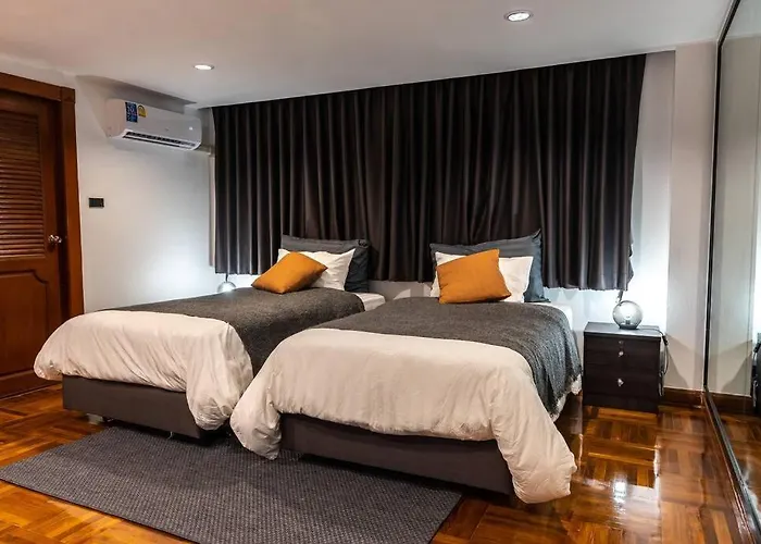 Rooftop Paradise & Koi Pond-6br Hideaway@icon Siam *