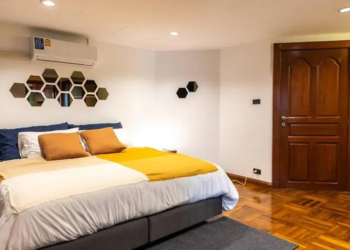 別荘 Rooftop Paradise & Koi Pond-6br Hideaway@icon Siam